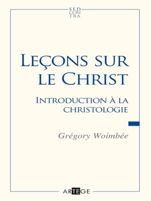 cover image of Leçons sur le Christ